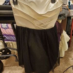 Strapless party dress